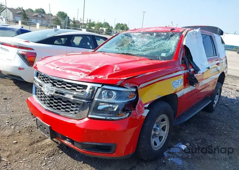 2018 Chevrolet Tahoe Commercial Fleet z USA, uszkodzony, nr VIN 1GNSKFEC8JR303881